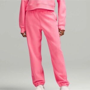 🍋Lululemon Scuba Mid-Rise Oversized Jogger 🌸Sakura Pink🌸 Size Small